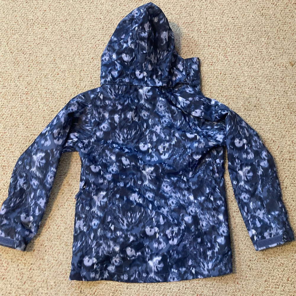 Columbia Interchange Hooded Blue Jacket Shell